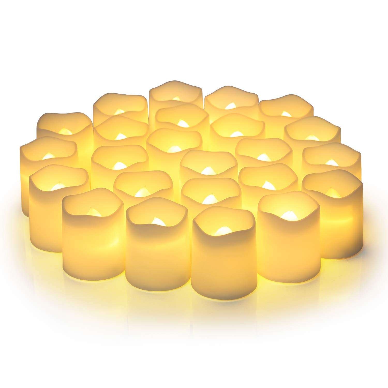 Top Sell Classic Led Tea Candle Light Holiday Home Decoration Plastic Battery Powered Led Flameless Candle Lights